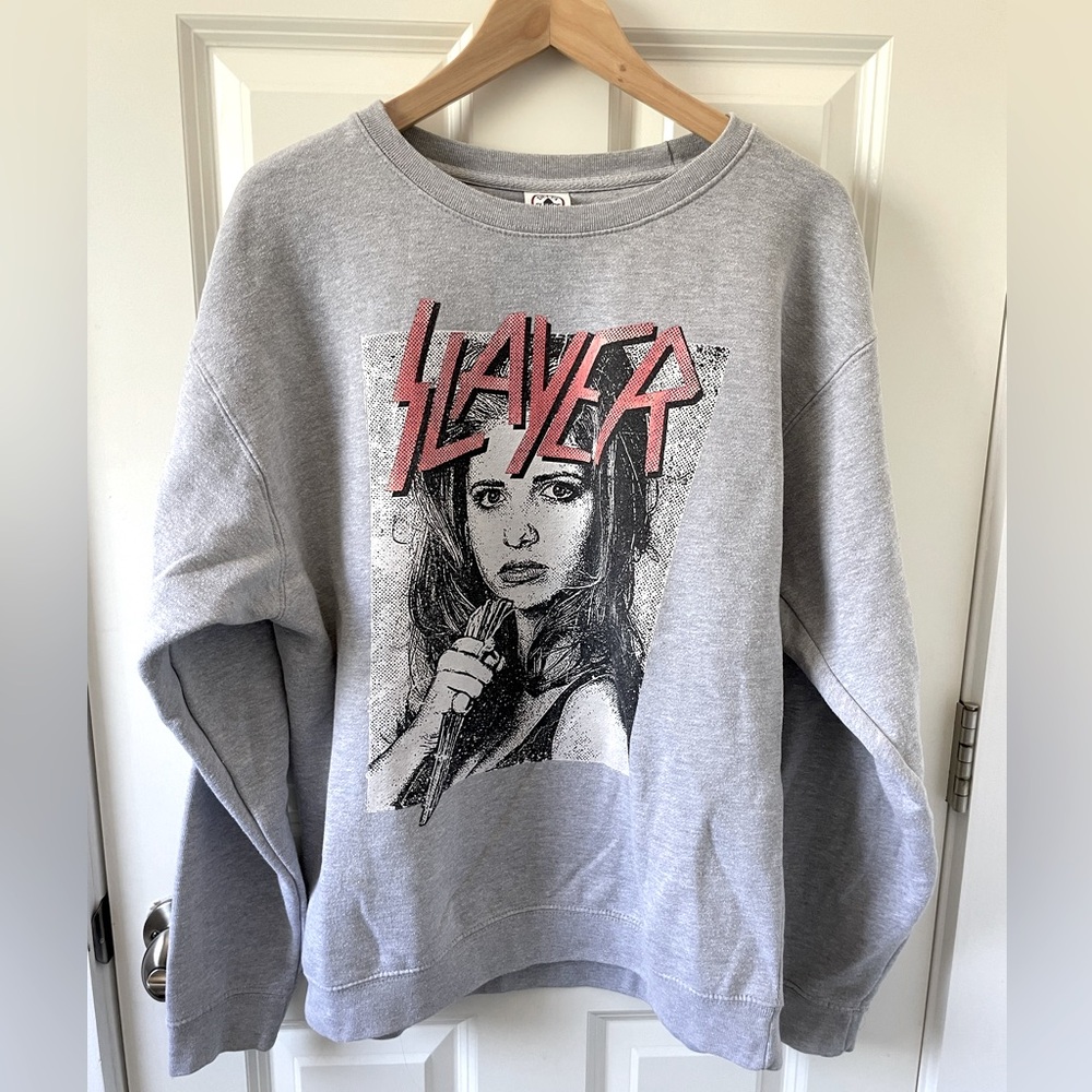 Buffy Slayer crew neck sweatshirt